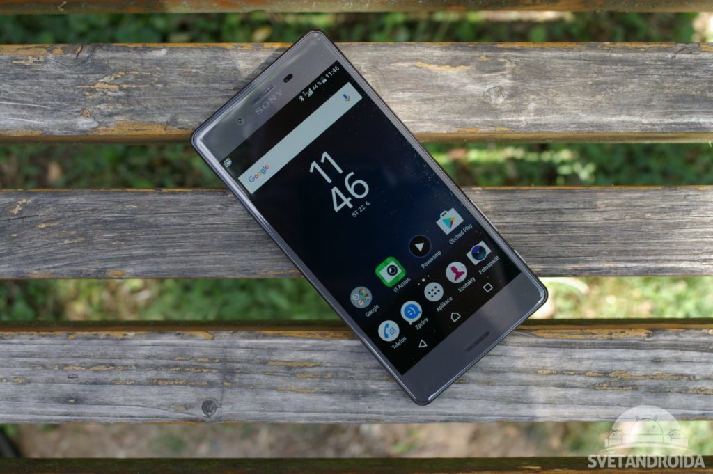 Sony Xperia X přední strana
