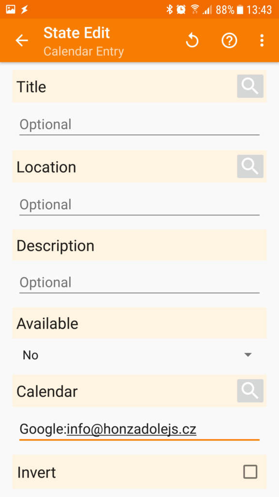 Automatizace Tasker DND 2
