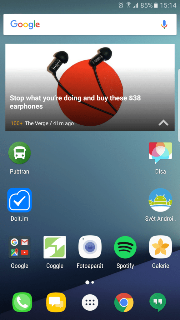 Samsung Galaxy Note7 system Android TouchWiz 2
