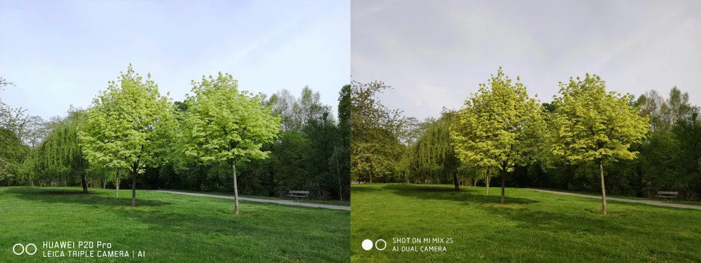 fototest priroda telefony xiaomi huawei