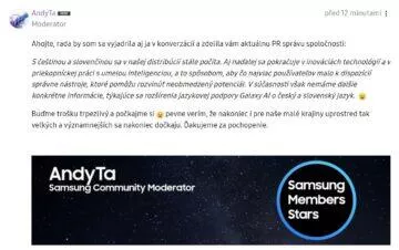 samsung community reakce