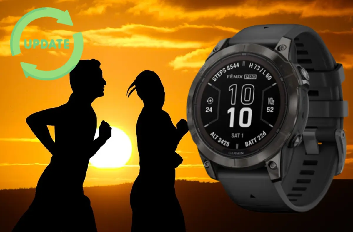 Garmin Fenix 7 aktualizace