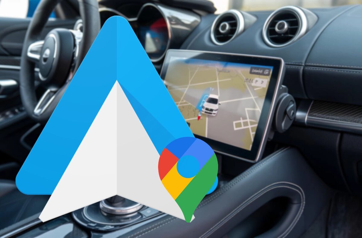 android auto mapy google interier vozu webp